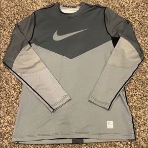 Nike pro fitted long sleeve